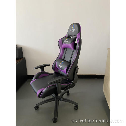 Precio de venta al por mayor Silla de oficina ajustable para juegos con soporte lubar